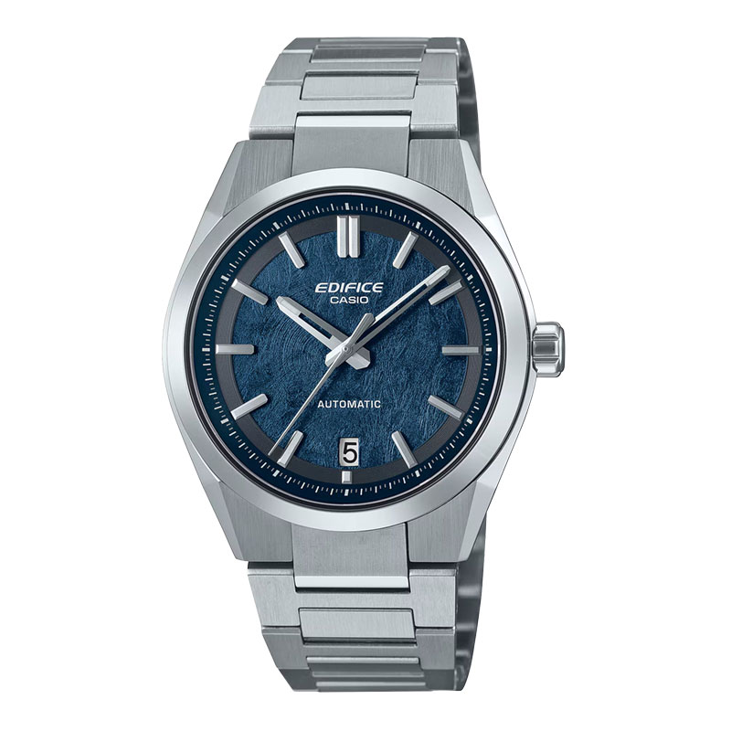 Casio Jam Tangan Pria Casio Edifice EFK-100YD-2AJF Men Automatic Blue Dial Stainless Steel Band (JDM