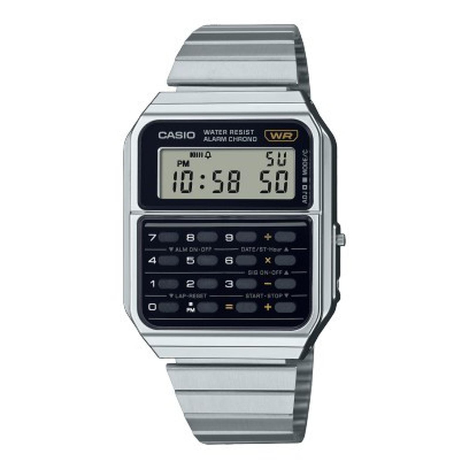 Casio CA-500WE-1ADF Calculator Silver