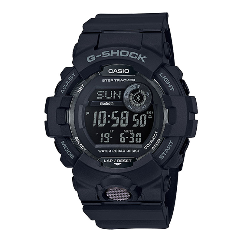 CASIO Jam Tangan Pria Casio G-Shock G-Squad GBD-800-1BER GBD800 GBD-800 Black Digital Dial Black Res