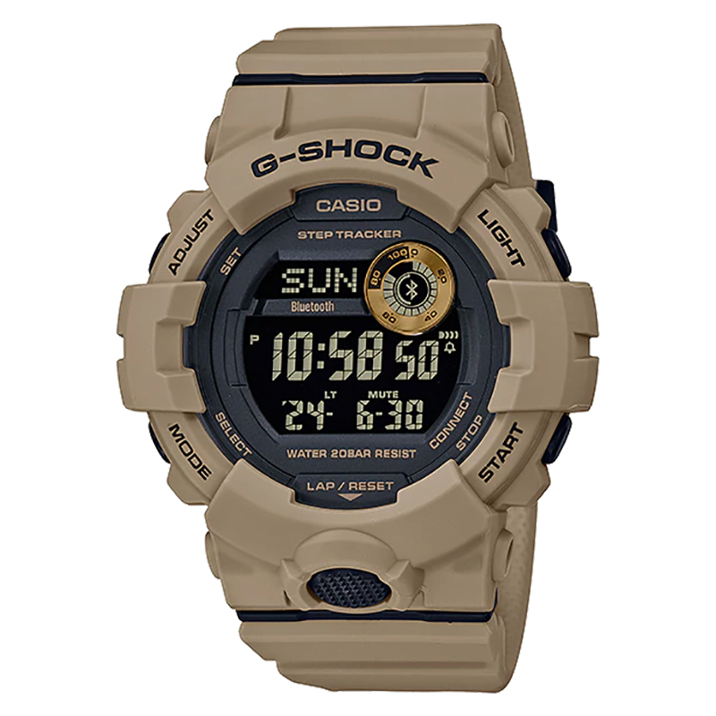 CASIO Jam Tangan Pria Casio G-Shock G-Squad GBD-800UC-5ER GBD800UC GBD-800UC Step Tracker Digital Di
