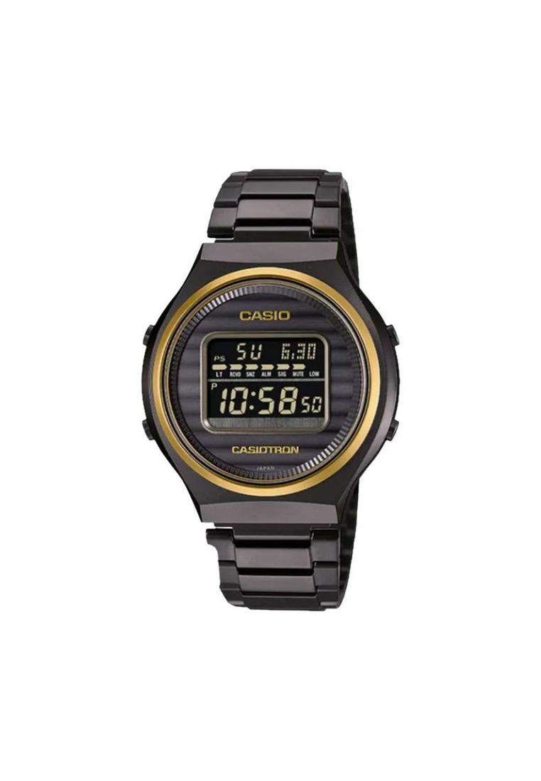 CASIO Jam Tangan Pria Casio TRN-50ZE-1AJR 50th Anniversary Casiotron Zero To One Digital Dial Stainl