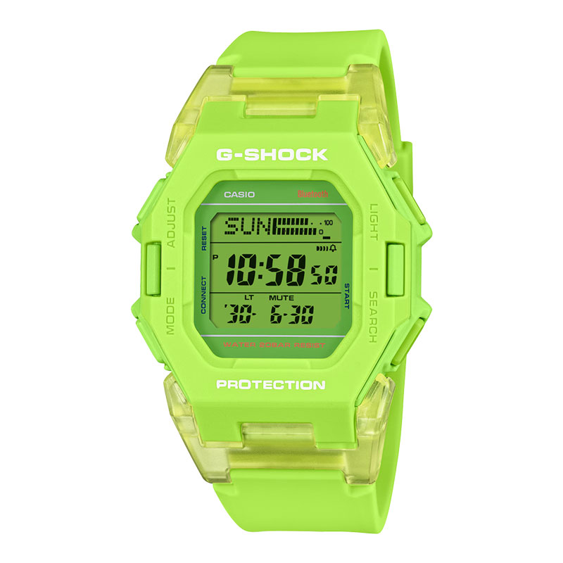 CASIO Jam Tangan Pria Casio G-Shock GD-B500S-3JF Compact Digital Dial Lime Green Resin Band (JDM)