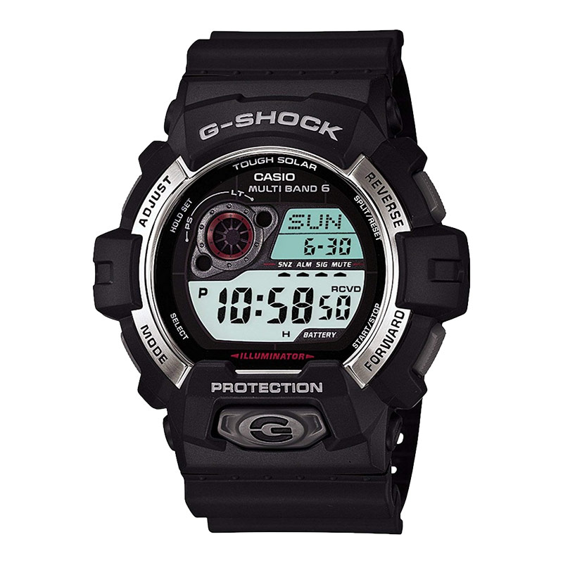 CASIO Jam Tangan Pria Casio G-Shock GW-8900-1JF Basic Tough Solar Men Digital Dial Black Resin Band 