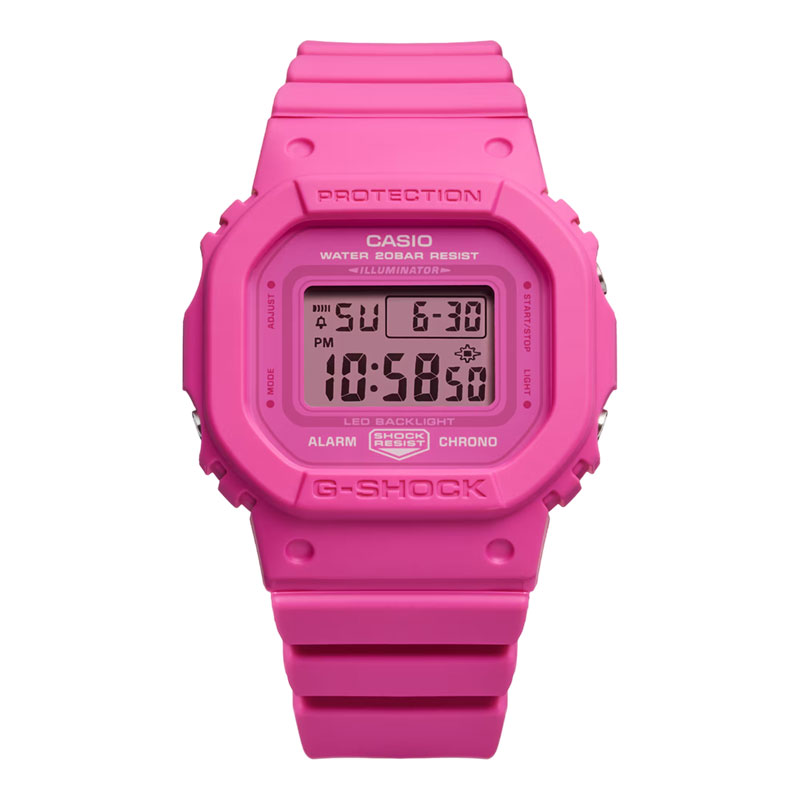 CASIO Jam Tangan Wanita Casio G-Shock X J.POSH GMD-S5610PK-4JR Pink Ribbon Series Ladies Digital Dia