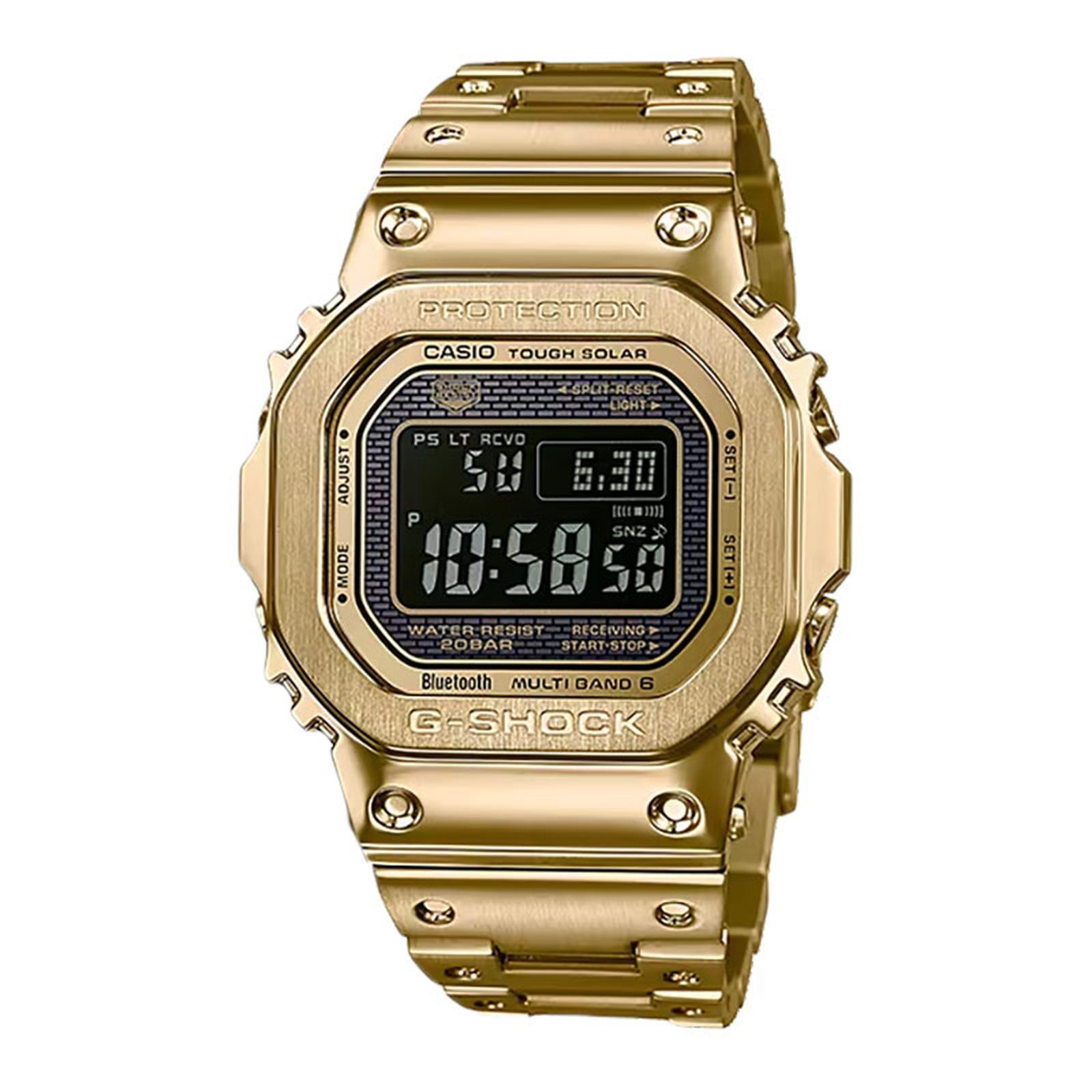 Casio G-Shock GMW-B5000GD-9DR Full Gold Cowok