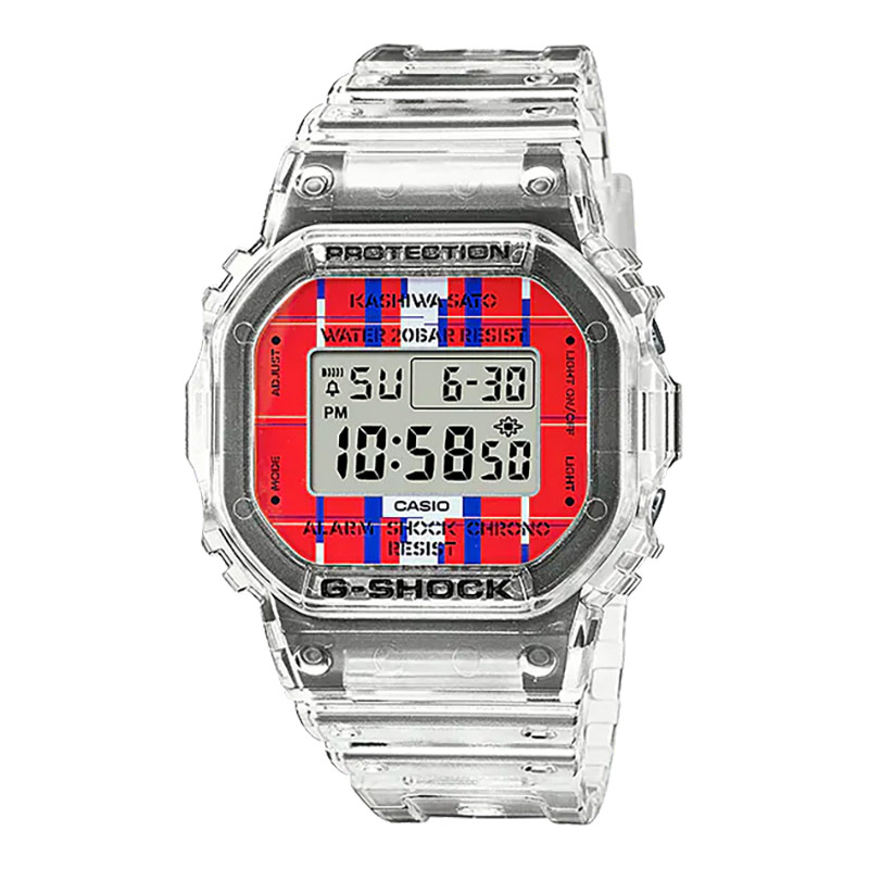 CASIO Jam Tangan Pria Casio G-Shock x Kashiwa Sato DWE-5600KS-7DR DWE5600KS DWE-5600KS Digital Dial 