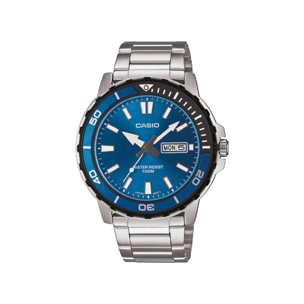 CASIO Jam Tangan Casio Analog Pria Analog Original MTD-125D-2A1VDF