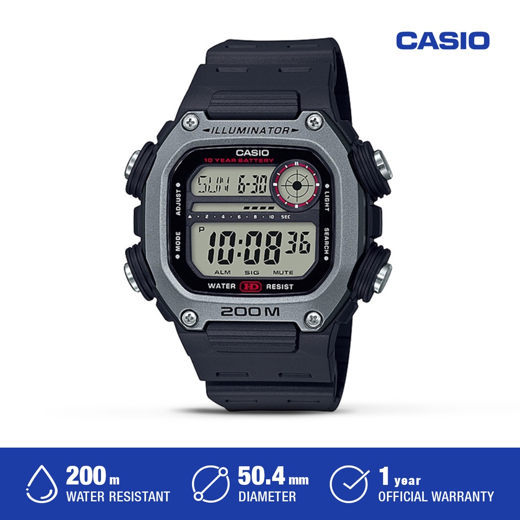 CASIO Jam Tangan Casio Digital Pria Original DW-291H-9AVDF