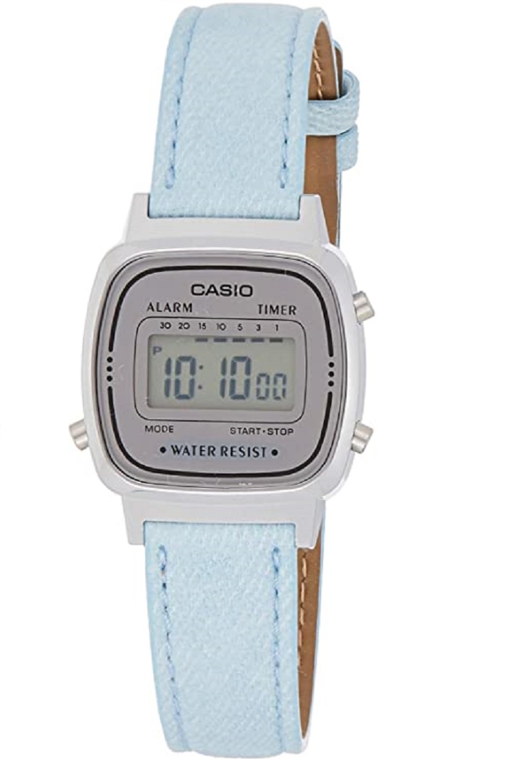 CASIO Jam Tangan Digital LA670WL-2A Biru