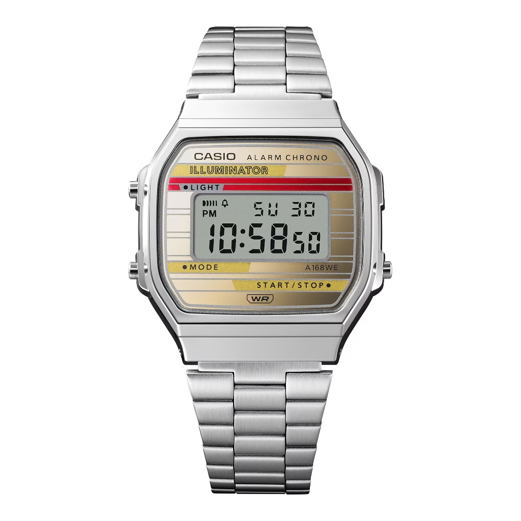 Casio Jam Tangan Pria Digital Original A168WEHA-9ADF