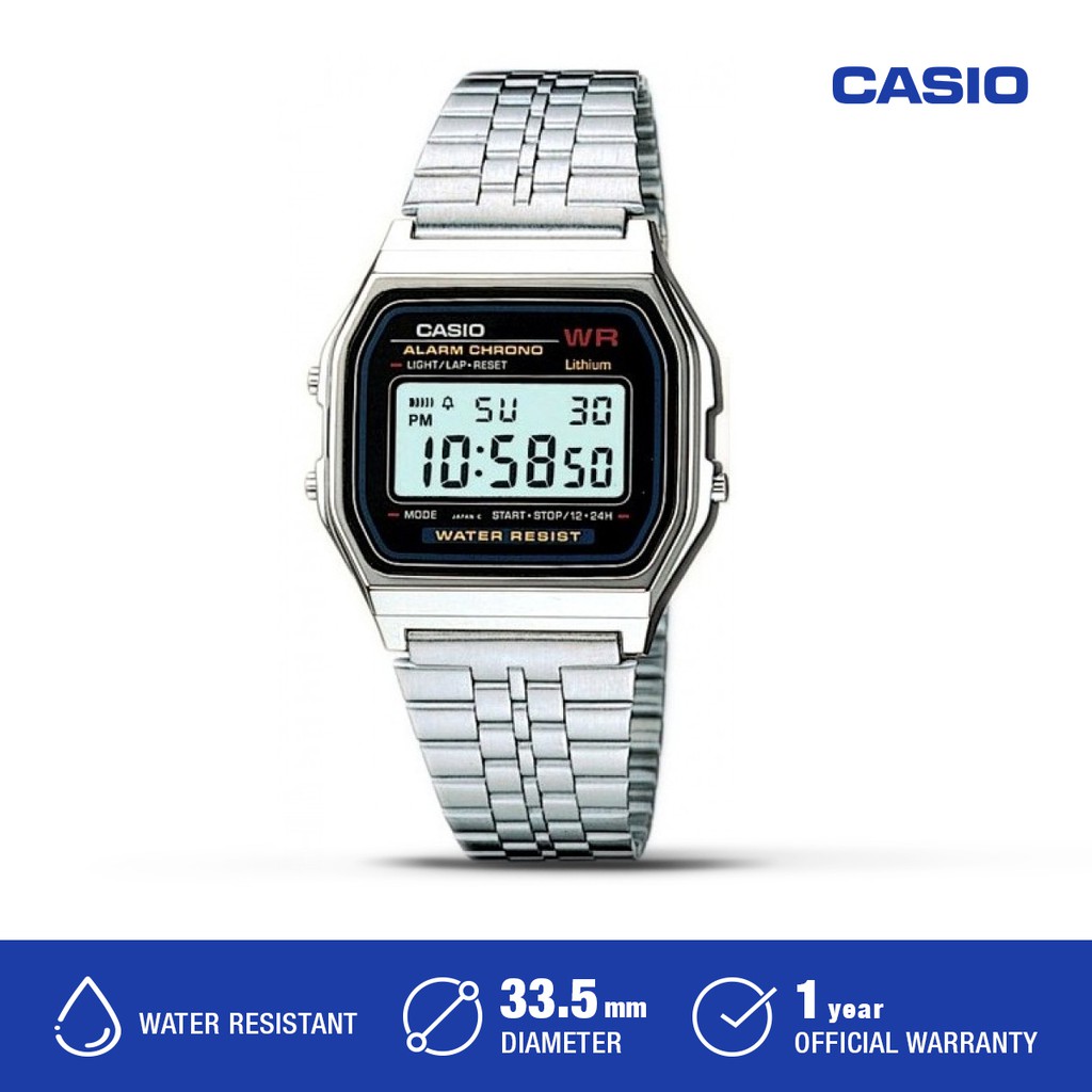 Casio Jam Tangan Pria A159W-N1DF