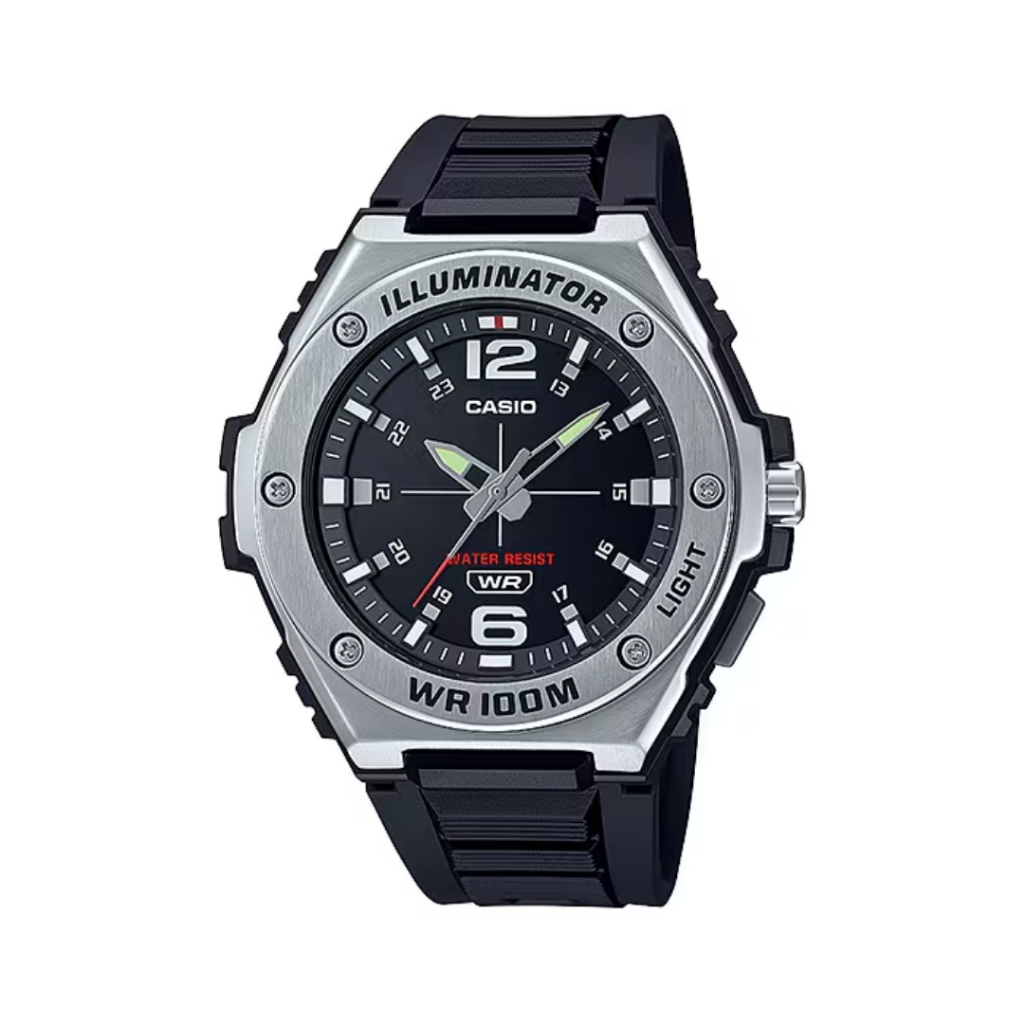 Casio Jam Tangan Pria dengan Format Analog MWA-100H-1AVDF