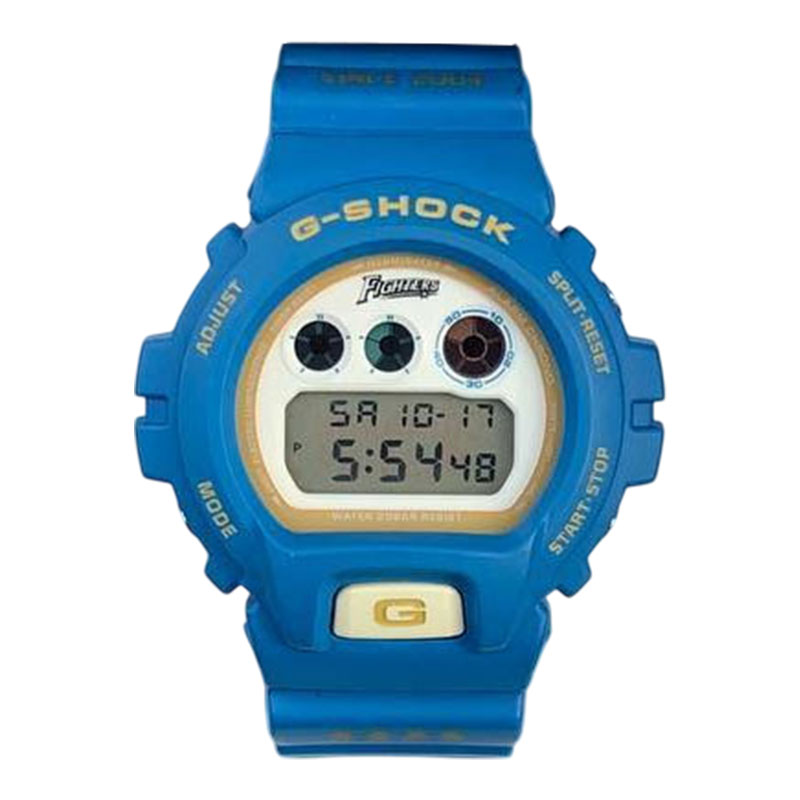 CASIO Jam Tangan Pria Casio G-Shock DW-6900FS-HOKKAIDO-NIPPON-HAM-FIGHTERS DW-6900FS Digital Dial Re