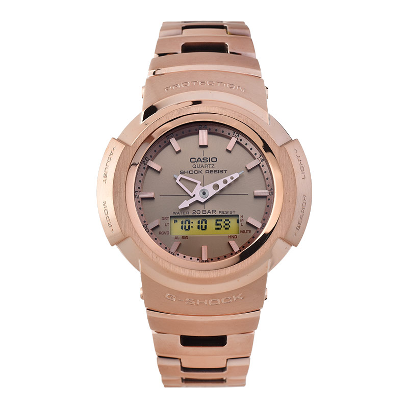 CASIO Jam Tangan Pria Casio G-Shock AWM-500GD-4ADR AWM500 AWM-500GD Full Metal Digital Analog Dial R