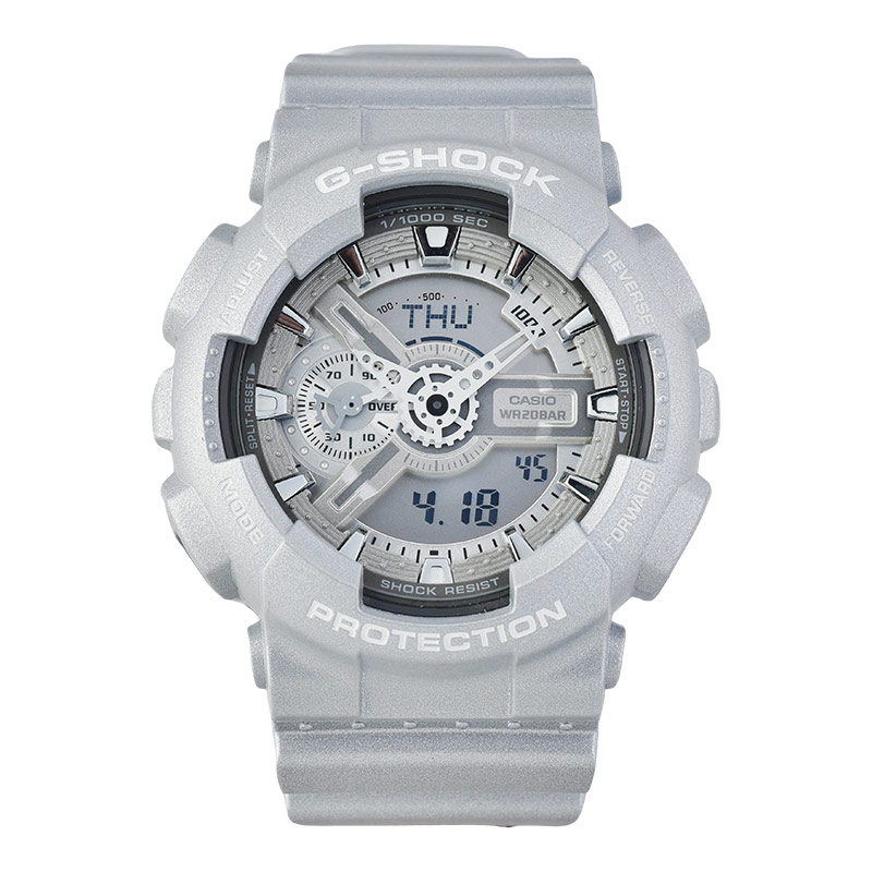 CASIO Jam Tangan Pria Casio G-Shock GA-110BC-8ADR GA110BC GA-110BC Digital Analog Dial Grey Resin Ba