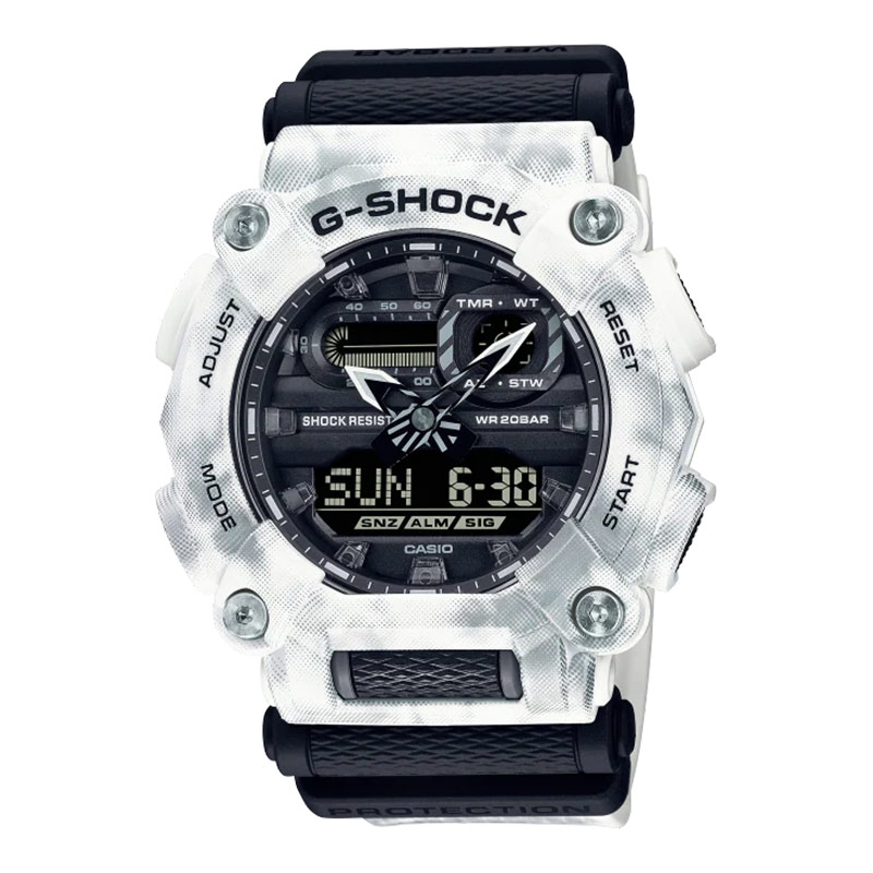 CASIO Jam Tangan Pria Casio G-Shock GA-900GC-7ADR GA900GC GA-900GC Grunge Snow Camouflage Digital An
