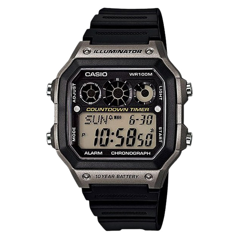 CASIO Jam Tangan Pria Digital Casio Standard AE-1300WH-8AVDF AE1300 AE-1300WH Water Resistant 100M B