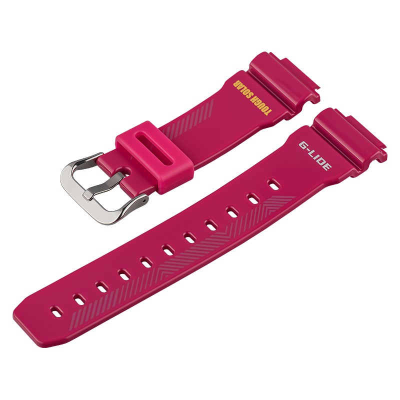 CASIO Tali / Strap Jam Tangan Casio Model GRX-5600A-4V 16mm Pink Resin - P10389072