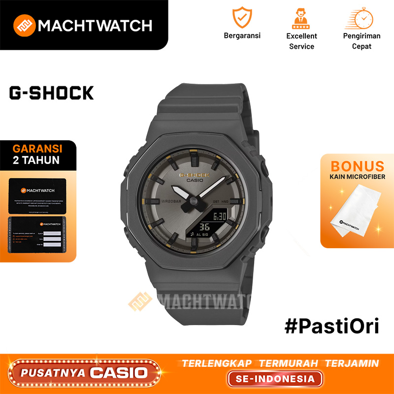 CASIO Jam Tangan Wanita Casio G-Shock GMA-P2126W-8AJR CasiOak Women Of Our Time Digital Analog Dark 