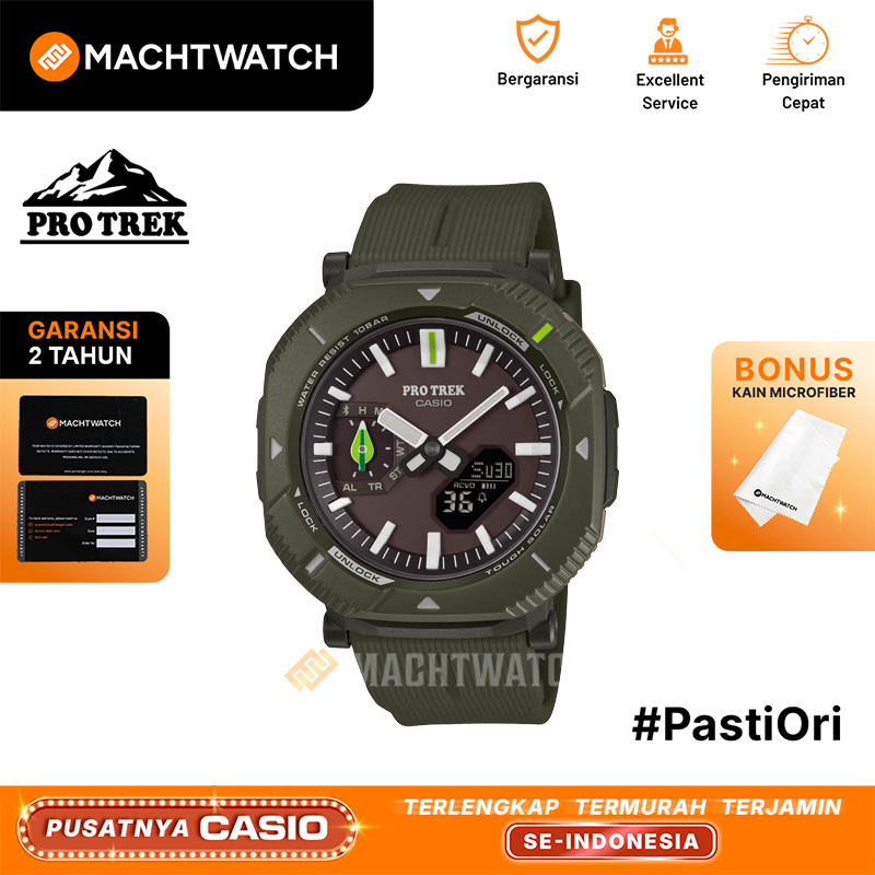 CASIO Jam Tangan Pria Casio Pro Trek PRJ-B001NJ-3JR The Nature Conservation Society of Japan x Pickl