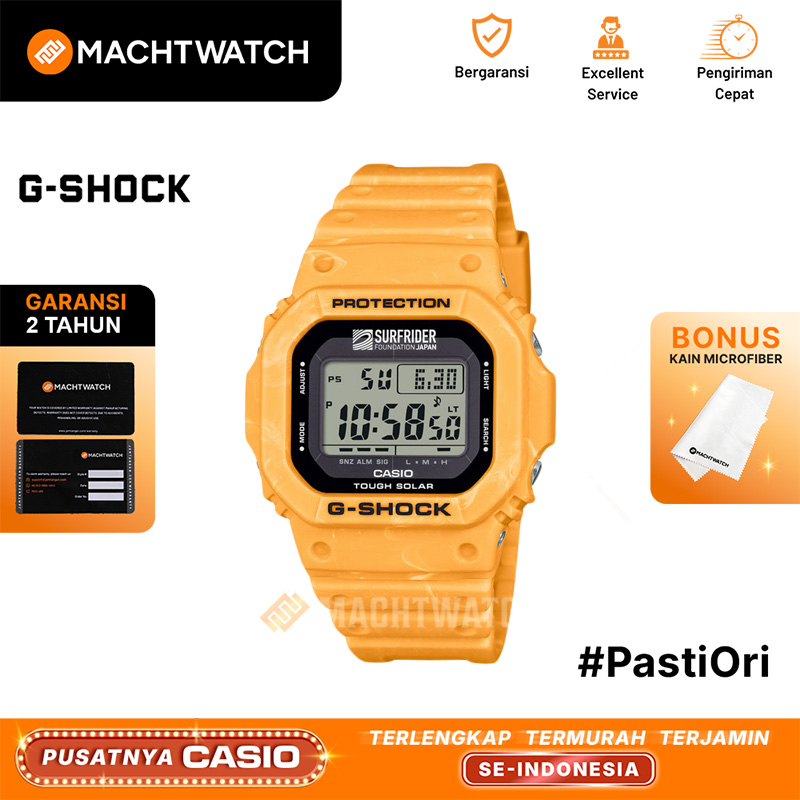 CASIO Jam Tangan Pria Casio G-Shock G-5600SFJ-9DR Surfrider Foundation Japan Sunrise Surf Digital Di