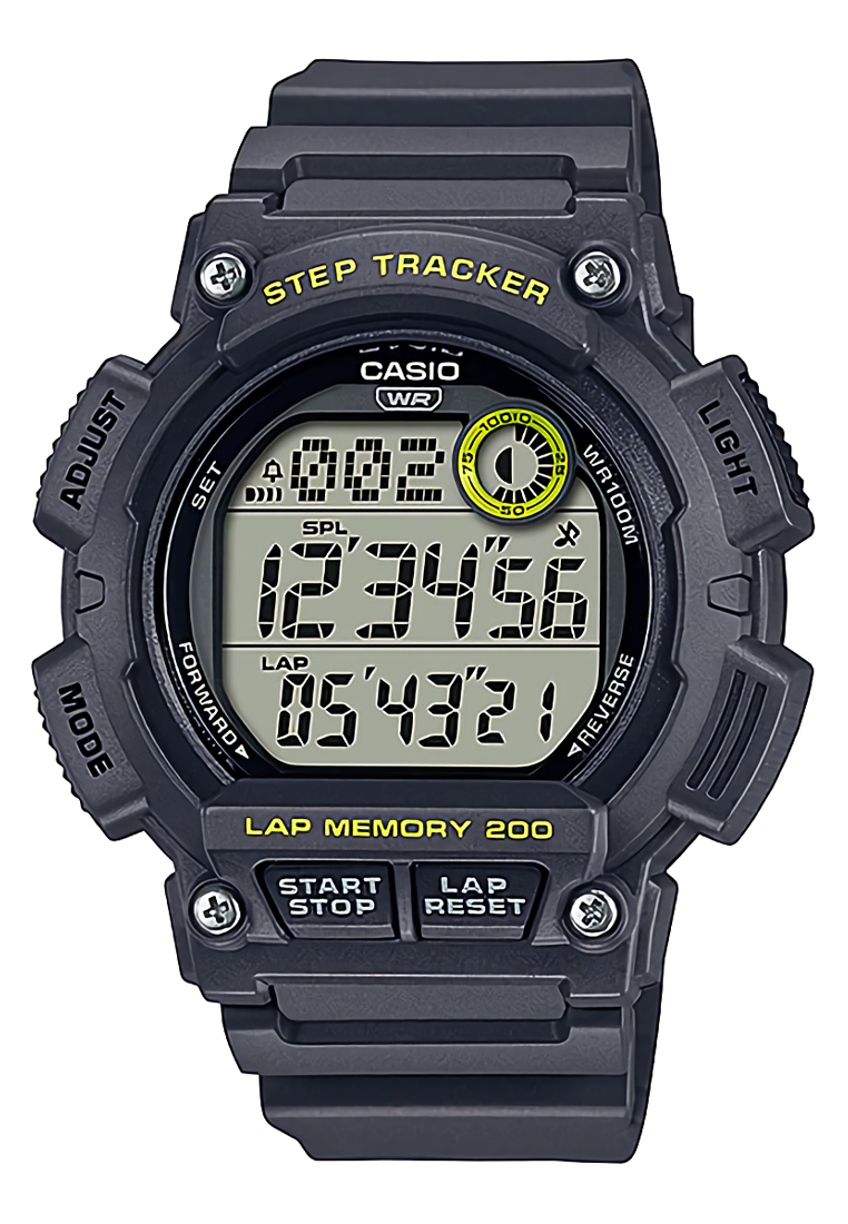 Casio Step Tracker - Jam Tangan Pria - WS-2100H-8AV