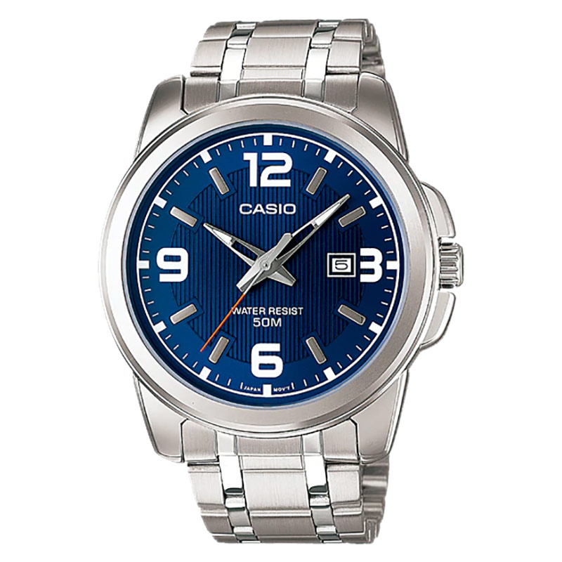 CASIO Jam Tangan Pria Analog Casio Standard MTP-1314D-2AVDF MTP1314 MTP-1314D Stainless Steel Strap