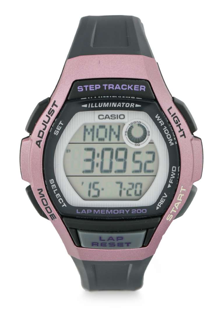 CASIO women LWS-2000H-4AVDF Step Tracker Sport Pink