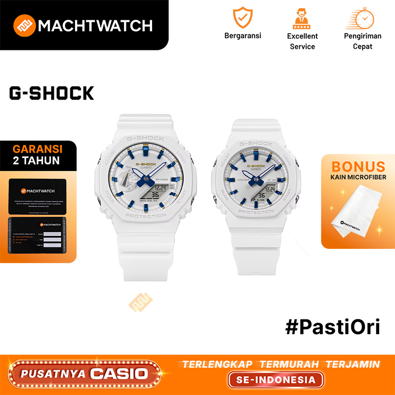 Casio Jam Tangan Couple Casio G-Shock LOV-25A-7AJR Presents Lovers Collection Digital Analog Dial Wh