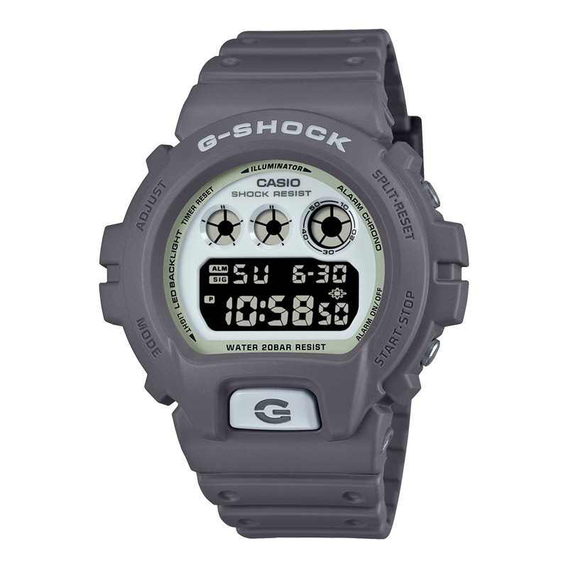 CASIO Jam Tangan Pria Casio G-Shock DW-6900HD-8DR DW6900HD DW-6900HD Hidden Glow Series Digital Lumi