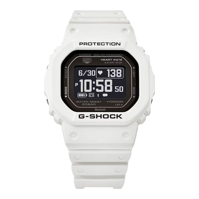 CASIO Jam Tangan Pria Casio G-Shock DW-H5600-7DR DWH5600 DW-H5600 Smartwatch G-Squad Heart Monitor D