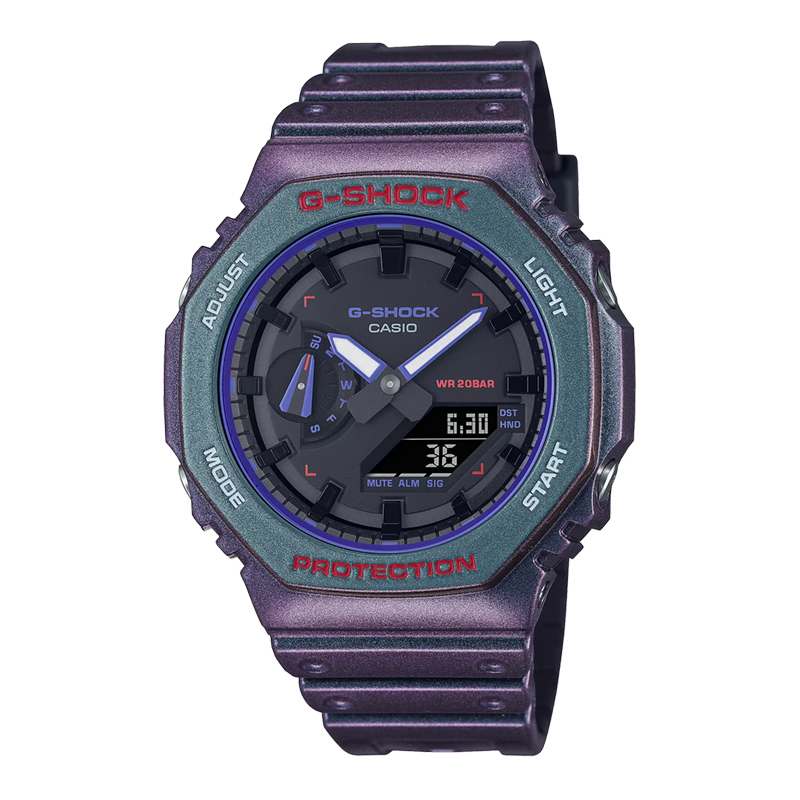 Casio Jam Tangan Pria Casio G-Shock GA-2100AH-6ADR GA2100AH GA-2100AH CasiOak Aim High Polarised Col