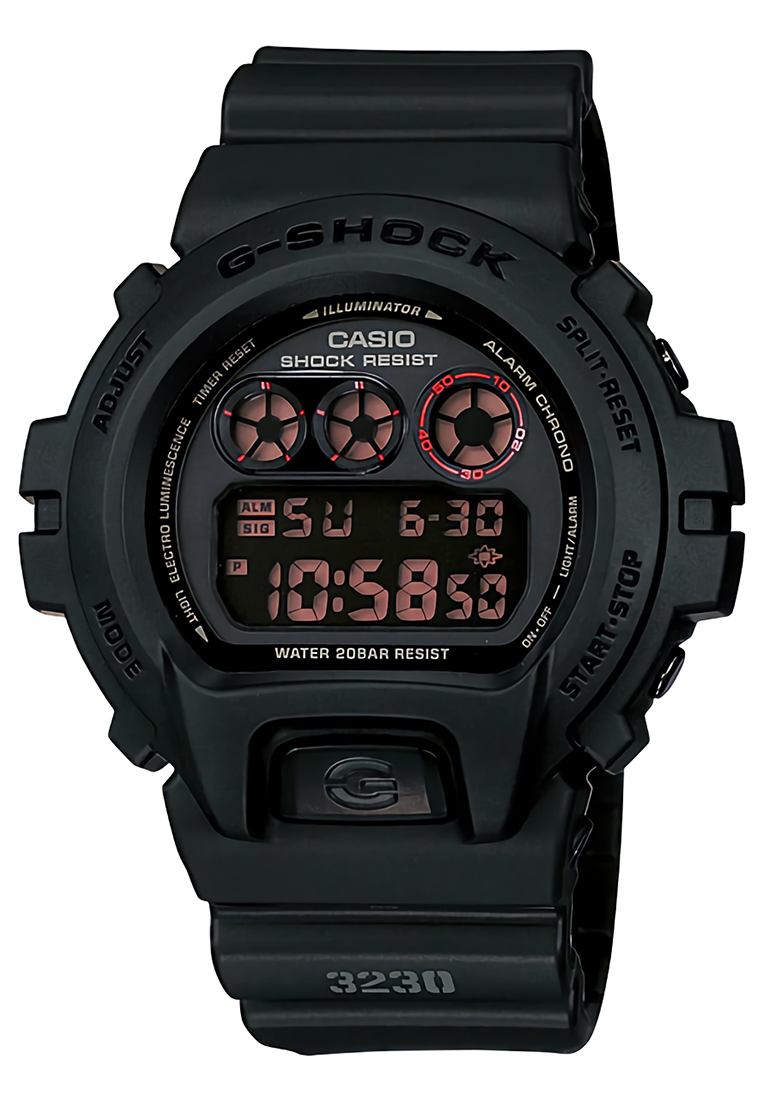 Casio G-Shock - Jam Tangan Pria - Black - Resin Strap - DW-6900MS-1D