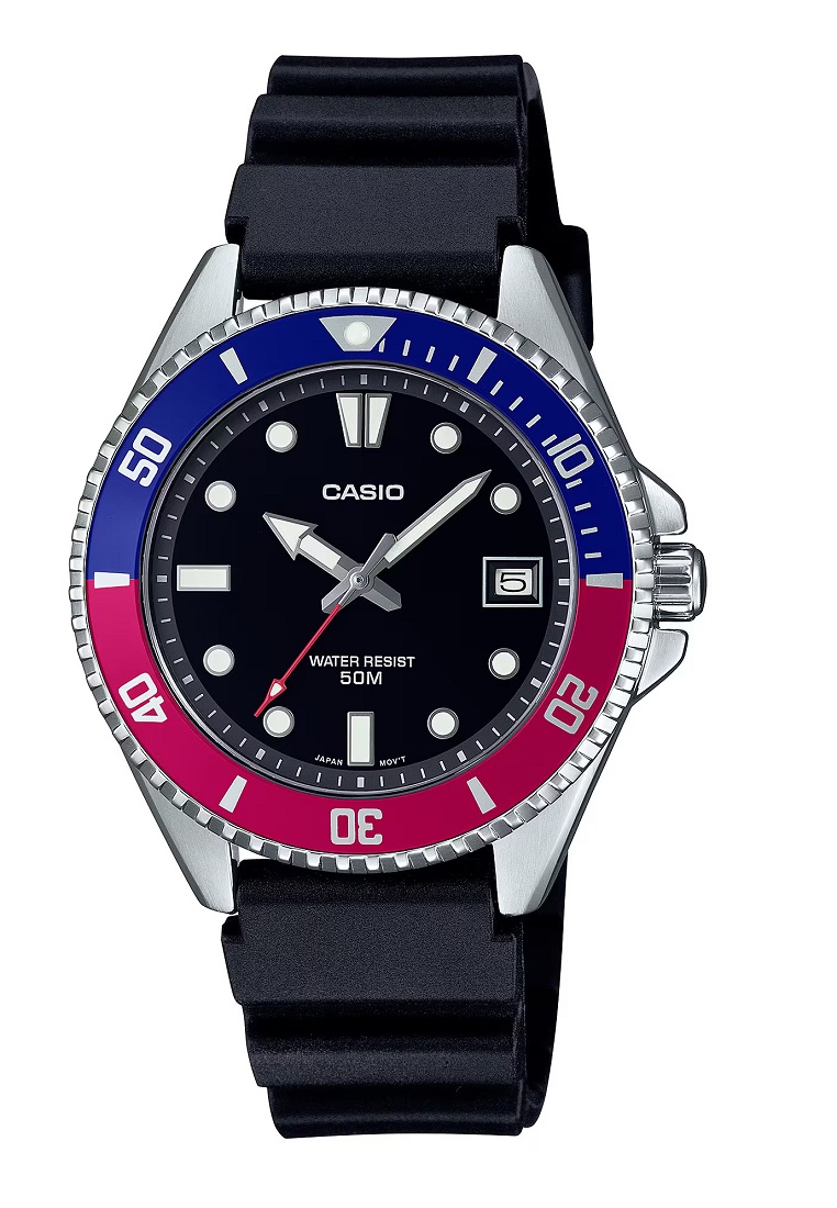 CASIO Men MDV-10-1A2V Marlin Duro Resin Strap