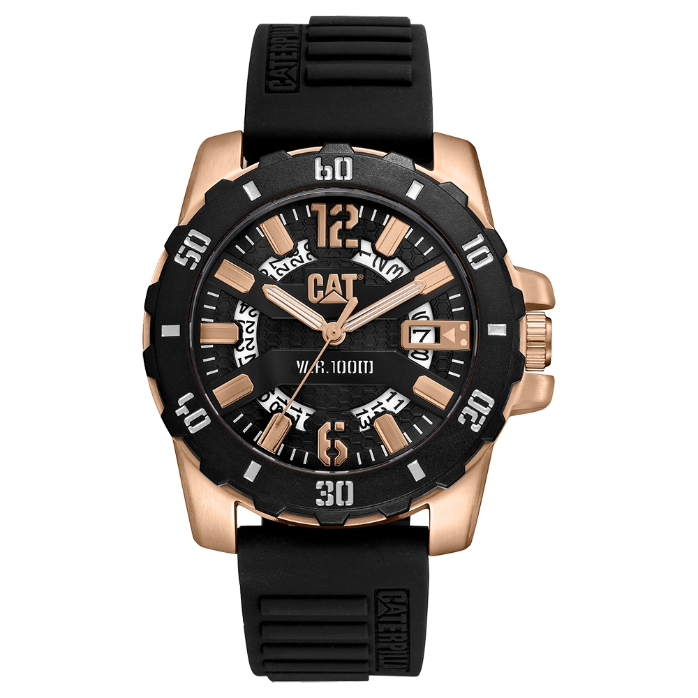 Caterpillar Steel Barricade Men Watches CAT AR.191.21.139