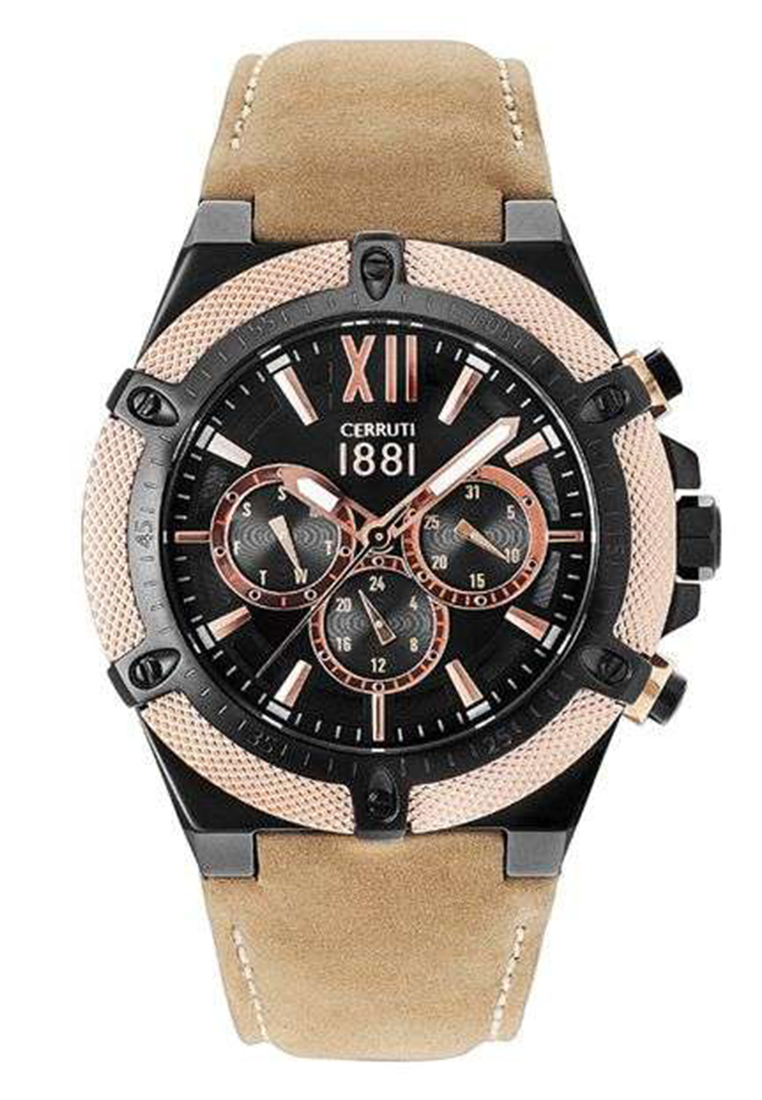 CERRUTI 1881 Jam Tangan Pria CERRUTI 1881 SANTIAGO - CRA036SBR02TN