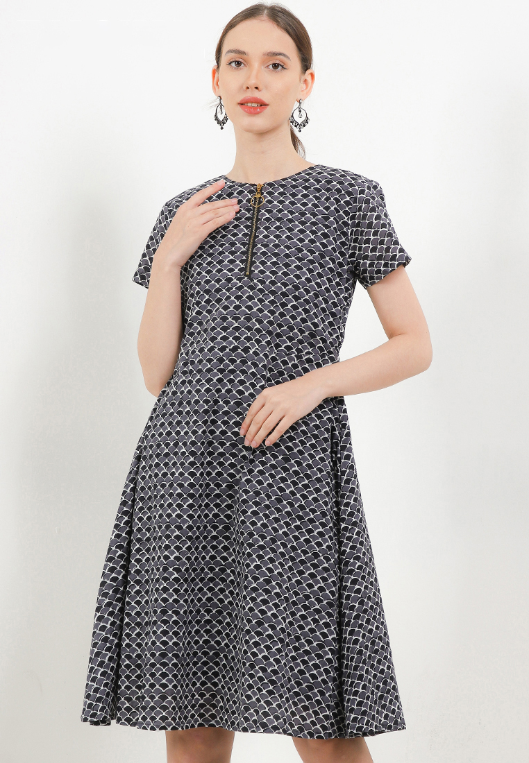 Chanira Arisha Dress-Grey