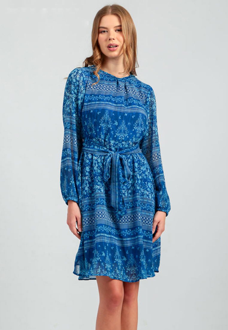 Chanira Kamila Dress-Blue Multi