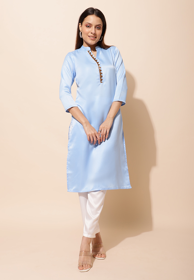 Chanira Festive Collection Chanira Festive Aliya Tunic-Blue