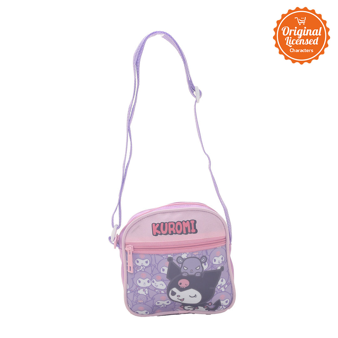 Character-Land Tas Anak Kuromi Sling Bag Bulat