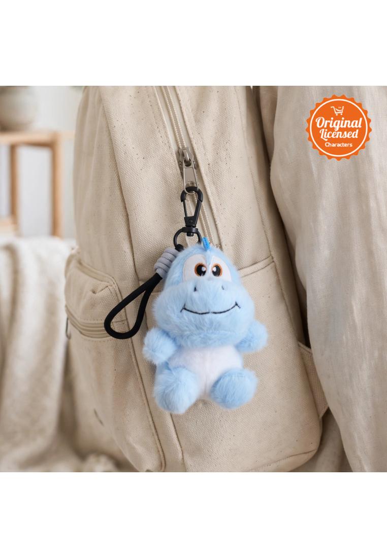 Character-Land Gantungan Kunci Dino Boneka 10cm Lucu untuk Tas, Ransel & Kunci | 3 Varian Biru