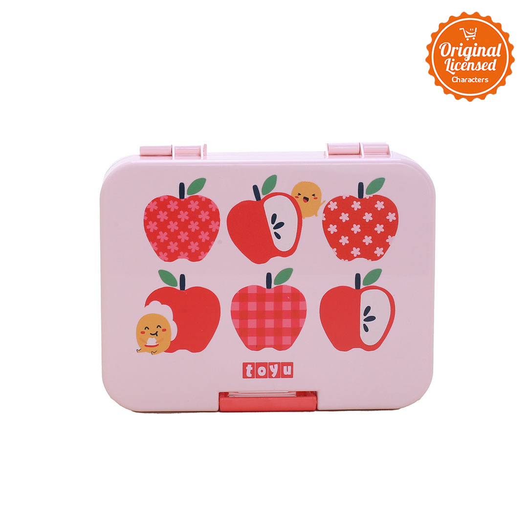 Character-Land TOYU Lunch Box Medium Apple Blooms 15x20x5 cm