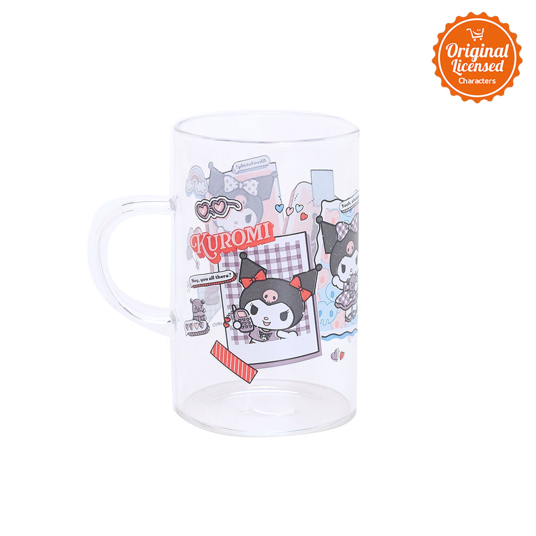 Character-Land Sanrio Glassware Tall Kuromi 10x6 cm