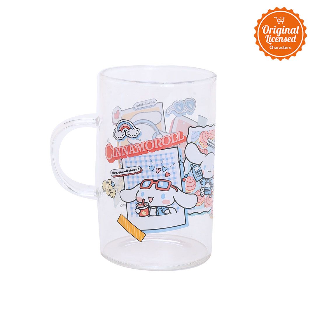 Character-Land Sanrio Glassware Tall Cinnamoroll 10x6 cm