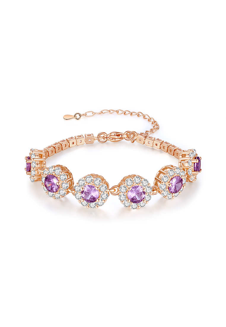 Chardwake Gelang Wanita Berlian Korea Fashion Perhiasan Gelang Cewek Original Titanium Bracelets