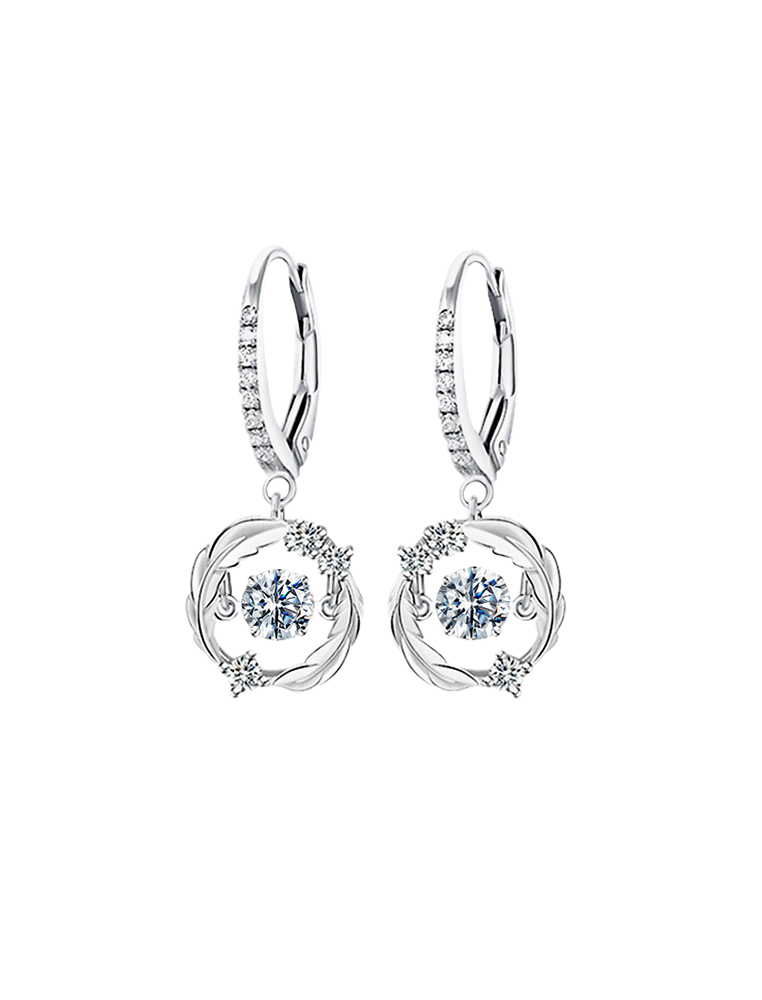 Chardwake Anting Wanita Berlian Sertifikat GRA Fashion Korea Anting Tusuk