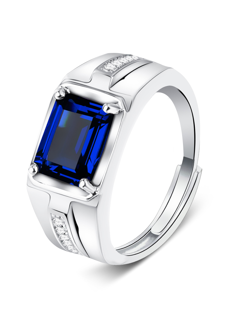 Chardwake Cincin Pria Original Jewellery Pasangan Estetik Aksesoris Perhiasan Dapat Diatur Perhiasan