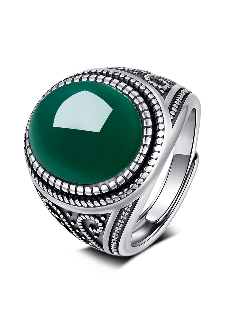 Chardwake Cincin Pria Original Blue Zircon High Quality Ring 100% Asli Cincin Fashion Cincin Pasanga