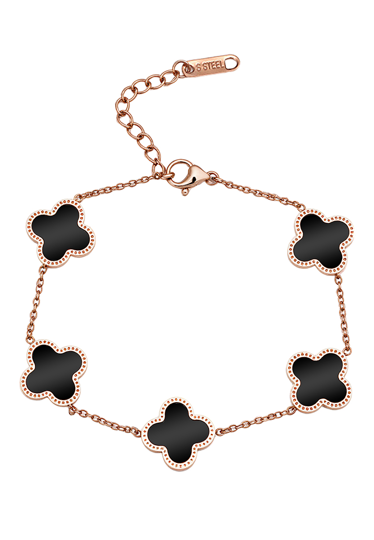 Chardwake Gelang Titanium Wanita Korea Elegant Style Aksesoris Jewelry Cewek