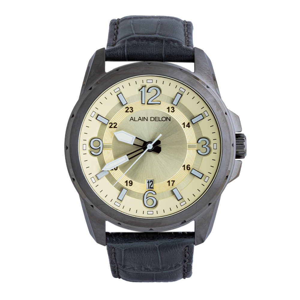 Charles Jourdan Jam Tangan Alain Delon Jam Tangan Pria AD439-1725 Original